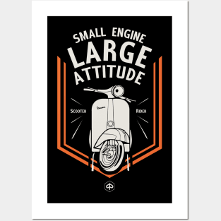 Small Engine Large Attitude Posters and Art